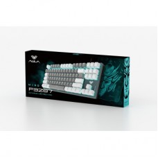 Клавіатура Aula F3287 Keycap KRGD Blue USB UA White/Grey (6948391240688) Клавіатура Aula F3287 Keycap KRGD Blue USB UA White/Grey (6948391240688) - Фото