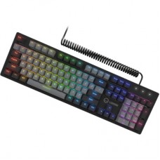 Клавіатура Lorgar Azar 514 RGB USB UA Black (LRG-GK514B-UA) - Фото