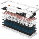Клавіатура GamePro MK170W Hot-Swap Red Swich RGB USB UA White (MK170W) Клавіатура GamePro MK170W Hot-Swap Red Swich RGB USB UA White (MK170W)