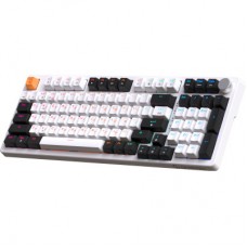 Клавіатура GamePro MK170W Hot-Swap Red Swich RGB USB UA White (MK170W) - Фото
