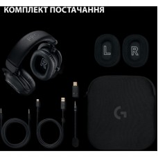 Навушники Logitech G Pro X 2 Lightspeed Wireless Black (981-001263) - Фото