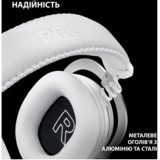 Наушники Logitech G Pro X 2 Lightspeed Wireless White (981-001269) - Фото