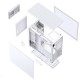Корпус JONSBO D41 MESH SC White Корпус JONSBO D41 MESH SC White