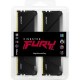 Модуль пам'яті для комп'ютера DDR4 64 GB (2x32GB) 3200 MHz Beast RGB Black Kingston Fury (ex.HyperX)