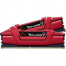 Модуль пам'яті для комп'ютера DDR4 16 GB (2x8GB) 2666 MHz Ripjaws V Red G.Skill (F4-2666C19D-16GVR) Модуль пам'яті для комп'ютера DDR4 16 GB (2x8GB) 2666 MHz Ripjaws V Red G.Skill (F4-2666C19D-16GVR) - Фото