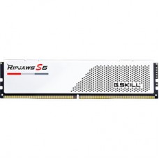 Модуль пам'яті для комп'ютера DDR5 32 GB (2x16GB) 5200 MHz Ripjaws S5 White G.Skill (F5-5200J3636C16GX2-RS5W) Модуль пам'яті для комп'ютера DDR5 32 GB (2x16GB) 5200 MHz Ripjaws S5 White G.Skill (F5-5200J3636C16GX2-RS5W) - Фото