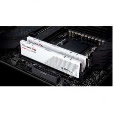 Модуль пам'яті для комп'ютера DDR5 32 GB (2x16GB) 5200 MHz Ripjaws S5 White G.Skill (F5-5200J3636C16GX2-RS5W) Модуль пам'яті для комп'ютера DDR5 32 GB (2x16GB) 5200 MHz Ripjaws S5 White G.Skill (F5-5200J3636C16GX2-RS5W) - Фото