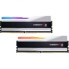Модуль памяти для компьютера DDR5 32GB (2x16GB) 7600 MHz Trident Z5 RGB Silver G.Skill Модуль памяти для компьютера DDR5 32GB (2x16GB) 7600 MHz Trident Z5 RGB Silver G.Skill