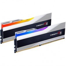 Модуль пам'яті для комп'ютера DDR5 32 GB (2x16GB) 8000 MHz Trident Z5 RGB Silver G.Skill Модуль пам'яті для комп'ютера DDR5 32 GB (2x16GB) 8000 MHz Trident Z5 RGB Silver G.Skill - Фото