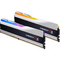 Модуль пам'яті для комп'ютера DDR5 32 GB (2x16GB) 8000 MHz Trident Z5 RGB Silver G.Skill Модуль пам'яті для комп'ютера DDR5 32 GB (2x16GB) 8000 MHz Trident Z5 RGB Silver G.Skill - Фото