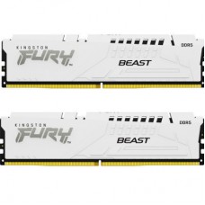 Модуль памяти для компьютера DDR5 64GB (2x32GB) 5200 MHz Beast White Kingston Fury (ex.HyperX) Модуль памяти для компьютера DDR5 64GB (2x32GB) 5200 MHz Beast White Kingston Fury (ex.HyperX)