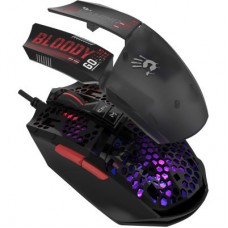 Мышка A4Tech Bloody W60 Max Mini RGB Activated USB Honeycomb (Bloody W60 Max Mini Honeycomb) - Фото