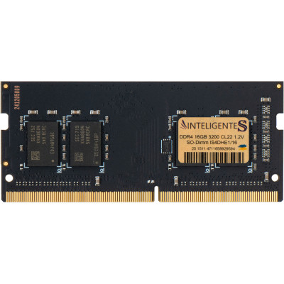 Модуль пам'яті для ноутбука SoDIMM DDR4 16 GB 3200 MHz INTELIGENTES (IS4DHE1/16)