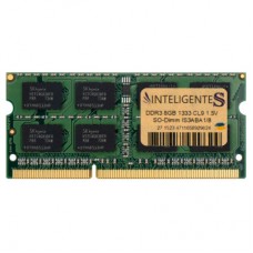 Модуль пам'яті для ноутбука SoDIMM DDR3 8 GB 1333 MHz INTELIGENTES (IS3ABA1/8) Модуль пам'яті для ноутбука SoDIMM DDR3 8 GB 1333 MHz INTELIGENTES (IS3ABA1/8) - Фото