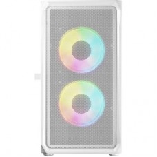 Корпус Logic concept PORTOS MESH+GLASS ARGB fans 3x120mm WHITE (AM-PORTOS-20-0000000-0002) - Фото