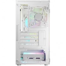 Корпус Logic concept PORTOS MESH+GLASS ARGB fans 3x120mm WHITE (AM-PORTOS-20-0000000-0002) - Фото