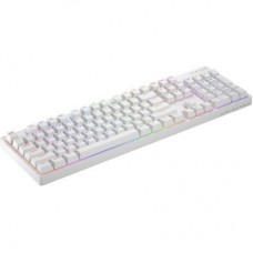 Клавіатура Hator Rockfall 2 Mecha Orange USB White (HTK-711) - Фото