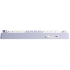 Клавиатура Aula F75 Gasket Greywood V3 switch Hot-Swap PBT Wireless/Bluetooth/USB White (6948391208640) - Фото