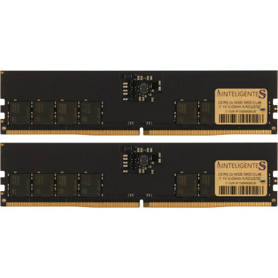 Модуль пам'яті для комп'ютера DDR5 32 GB (2x16GB) 5600 MHz INTELIGENTES (IU5CIJ2/32)