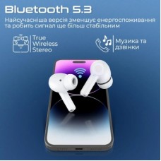 Наушники Promate ProPods White (propods.white) - Фото