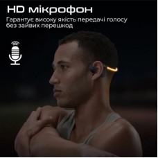 Навушники Promate RippleGlow Black (rippleglow.black) - Фото
