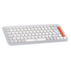 Клавіатура Logitech POP Icon Keys Bluetooth UA Off-White (920-013072) - Фото