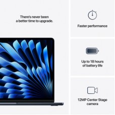 Ноутбук Apple MacBook Air 13 M4 A3240 Midnight (MC6C4UA/A) - Фото