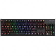 Клавіатура Hator Icefall Mecha Rainbow USB Black (HTK104UA) - Фото