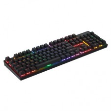 Клавіатура Hator Icefall Mecha Rainbow USB Black (HTK104UA) - Фото