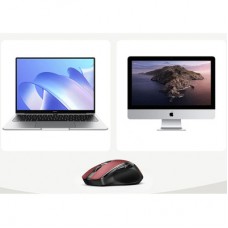 Мышка Ugreen MU006 Ergonomic Wireless Red/Black (25752) - Фото