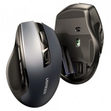 Мышка Ugreen MU006 Ergonomic Wireless Gray/Black (15063) - Фото