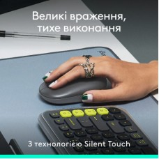 Мышка Logitech POP Mouse With Emoji Bluetooth Graphite (910-007412) - Фото