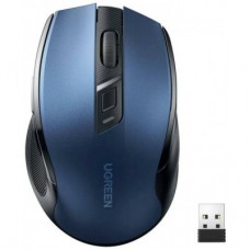 Мышка Ugreen MU006 Ergonomic Wireless Blue (15064) - Фото