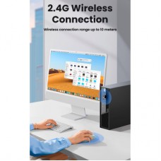 Мышка Ugreen MU105 Wireless Green (90672) - Фото