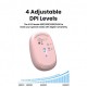Мышка Ugreen MU105 Wireless Pink (90686)