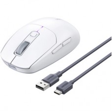 Мышка Ugreen MU103 Wireless/Bluetooth White (15629) - Фото