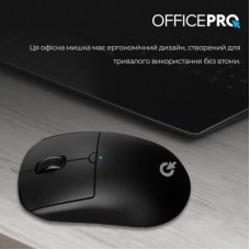 Мышка OfficePro M307B Silent Click Wireless/Bluetooth Black (M307B) - Фото