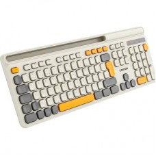 Клавіатура Canyon HKB-W03 Wireless UA Beige (CNS-HKBW03BG) - Фото