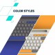 Клавіатура Canyon HKB-W03 Wireless UA Beige (CNS-HKBW03BG)