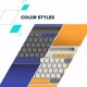 Клавіатура Canyon HKB-W03 Wireless UA Grey (CNS-HKBW03DG)