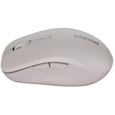 Мышка Canyon MW-12 Wireless/Bluetooth Beige (CNS-CMSW12BG) - Фото
