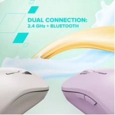 Мышка Canyon MW-12 Wireless/Bluetooth Beige (CNS-CMSW12BG) - Фото