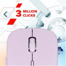 Мышка Canyon MW-12 Wireless/Bluetooth Pink (CNS-CMSW12P) - Фото