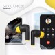 Наушники Canyon Hexagon 7 TWS ANC+ENC Wireless Charge Black/Yellow (CNS-TWS7BY)