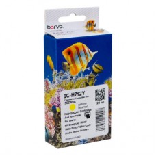 Картридж Barva HP 712 (3ED69A/3ED79A) 29 мл, Yellow (IC-H712Y) Картридж Barva HP 712 (3ED69A/3ED79A) 29 мл, Yellow (IC-H712Y)