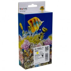 Картридж Barva HP 728 (F9K15A) верс.U1-U10, 300 мл, Yellow (IC-728XL-Y) Картридж Barva HP 728 (F9K15A) верс.U1-U10, 300 мл, Yellow (IC-728XL-Y)