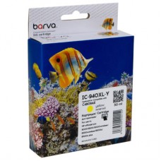 Картридж Barva HP 940XL (C4909AE) 1400 c, Yellow (IC-940XL-Y) Картридж Barva HP 940XL (C4909AE) 1400 c, Yellow (IC-940XL-Y)