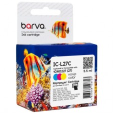Картридж Barva Lexmark 27 (10N0227) 140 c, Color (IC-L27C) Картридж Barva Lexmark 27 (10N0227) 140 c, Color (IC-L27C)