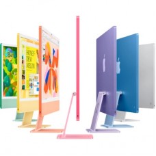 Комп'ютер Apple 24" iMac Retina 4.5K / Apple M4 (10-c/CPU, 10-c/GPU), 16, 256, Silver (MWV13UA/A) - Фото