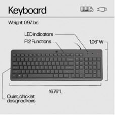 Комплект HP 150 USB Black (240J7AA) - Фото